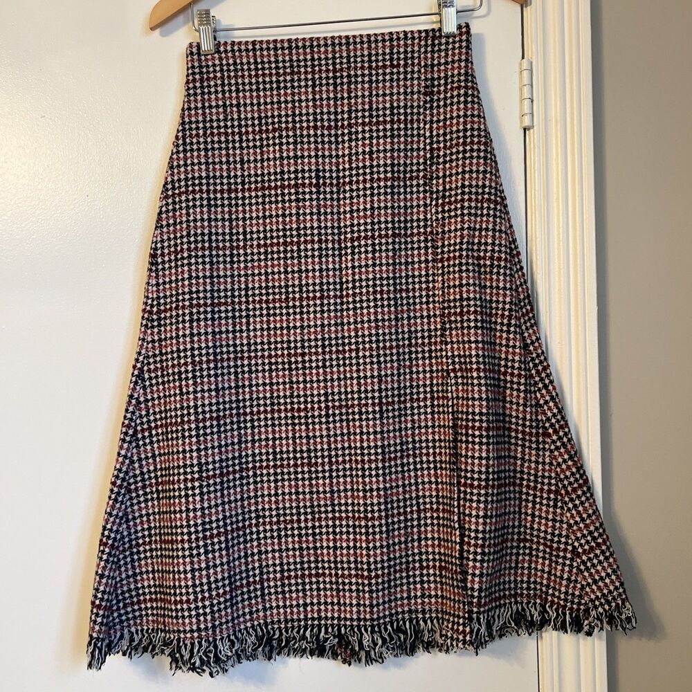 Gaelle Paris Sz S-M Midi Skirt Polyester VERY GOOD